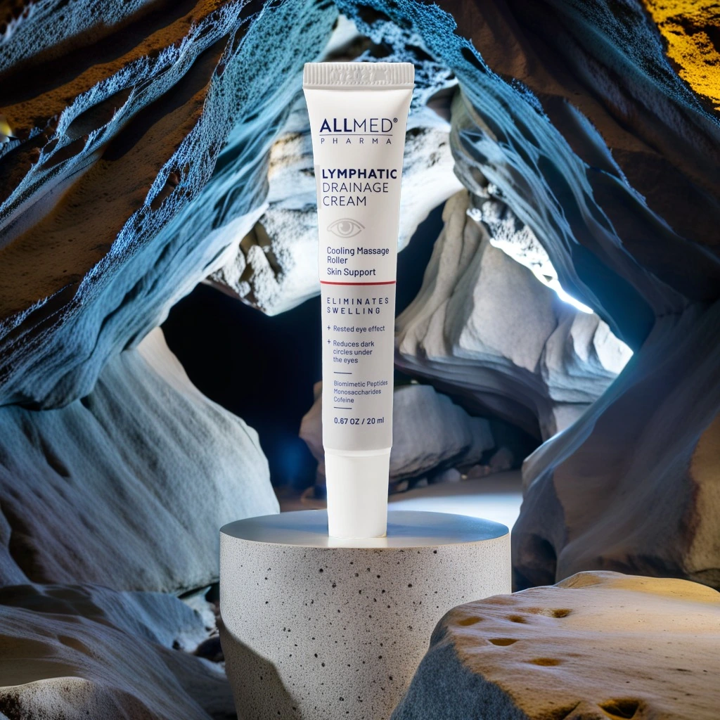 Allmed Pharma — wizualizacja produktu Lymphatic Drainage Cream